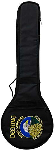 Deering Deluxe Banjo-Tasche, gepolstert, offener Rücken
