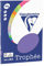 Clairefontaine 4116C - Ries Druckerpapier / Kopierpapier Clairalfa PPP, DIN A4, 80g, 100 Blatt, Violett, 1 Ries