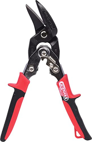KS Tools 118.0045 Figuren-Durchlaufschere, rechtsschneidend