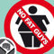 NO FAT GUYS Aufkleber - STICKER BOMB Aufkleber decal patch 95 mm - DUB