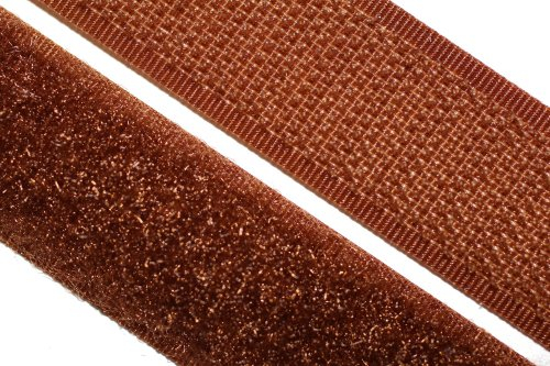 dalipo 17003 - Klettband zum annähen, 20mm, braun