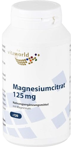 MAGNESIUMCITRAT 125 mg Kapseln 120 St Kapseln
