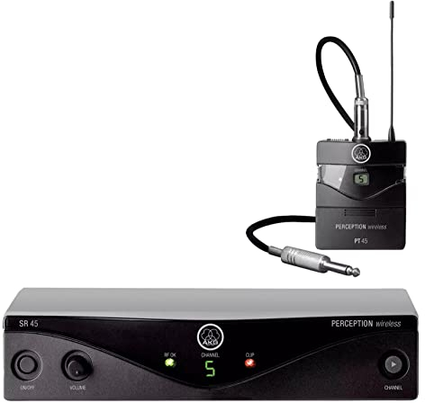 AKG PW45 Instrumental Set Band M Drahtlos System für Gitarre und andere Instrumente 826-831 MHz