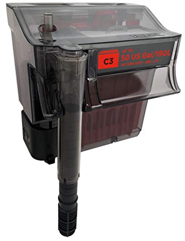 Fluval C3 Clip-On 5-Stufen Aquarienfilter, Außenfilter, 75-190l