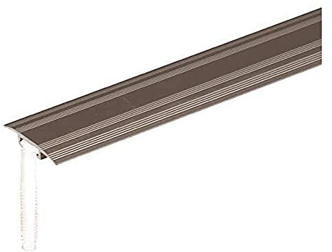 Alberts 490812 Übergangsprofil für verdeckte Montage | Aluminium, edelstahlfarbig eloxiert | 900 x 32 mm
