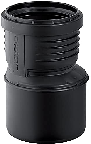 Geberit 390.271.14.1 Silent-PP GTR Riduzione Eccentica, Grigio