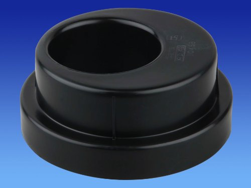 Wavin OSMA 0T149B/4D149B Black 110mm Drain Adaptor for 68mm Round downpipe