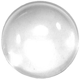 XieXie 20 STK. Cabochons 30mm glasklar