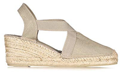 Alpargata para Mujer en algodón - TER - Piedra, 35 EU