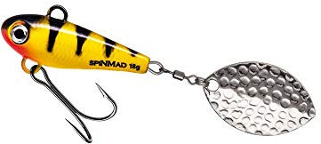 SpinMad Jigspinner 18g - Spinner, Farbe Lieblingsköder:Lemon Tiger
