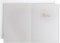 Betterpress® Menükarten mit Prägung rosegold, 10 Stück, offen im Format DIN A4, geklappt im Format DIN A5, für Hochzeiten und andere Feste (Script, Papier)