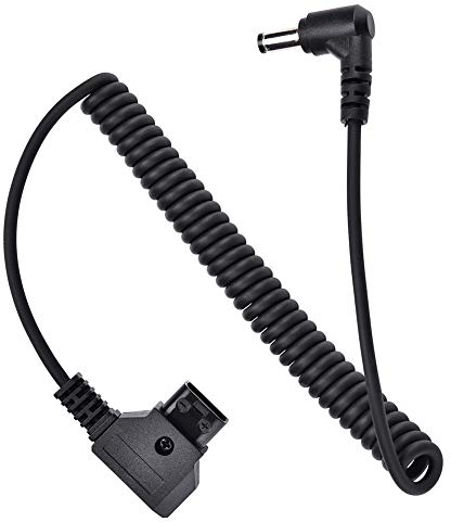 D-Tap B-Typ Tap to DC 5,5 mm x 2,5 mm Klinkenadapterkabel 4K-Kamera-Netzteilkabel B-Port zu DC2,5-Federkabel für V-Mount-Batterie