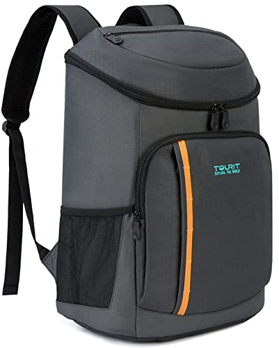 TOURIT Cooler Backpack 30 Cans Lightweight Insulated Backpack Cooler Leak-Proof Soft Cooler Bag Large Capacity for Men Women to Picnics, Camping, Hiking, Beach, Park or Day Trips
