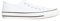 Yours - Canvas Everyday Low Top Round Toe Lace Up Lightweight Rubber Sole Trainers in Wide E Fit - Women's Unisex White 6E