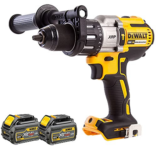 Dewalt 18V Brushless Combi Drill - 2 x 6.0Ah Batteries, Powerful & Versatile