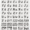 Buchstaben Schablone 40 Stück Alphabet Schablonen Wiederverwendbare Kunststoff Buchstaben Nummer Schablonen für Gemälde Auf Holz Groß Zahlen Buchstaben Kleinbuchstaben Buchstaben