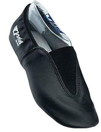 Anniel 2038 Gymnastikschuhe aus Leder. 100% Made in Italy (37, Schwarz)