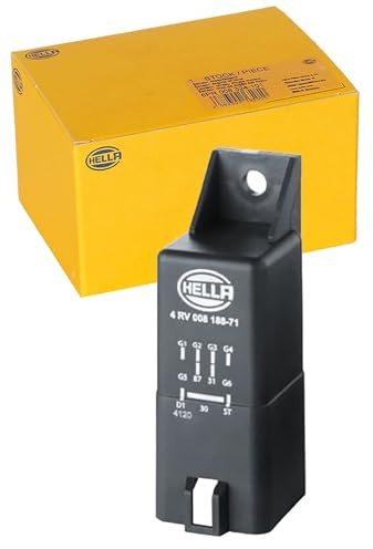 HELLA 4RV 008 188-711 Steuergerät, Glühzeit - 12V - 9-polig - nachglühfähig | Kompatibel mit: AUDI A1, A1 Sportback, Q3, SEAT TOLEDO IV, SKODA FABIA II, FABIA II Combi, RAPID, VW TIGUAN
