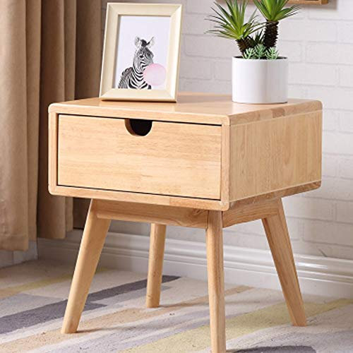 N/A Massivholz Nachttisch Nussbaum Farbe Japanischer Stil Nachttisch Spind Schlafzimmer Spind Nachttisch Double The Comfort