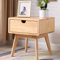 N/A Massivholz Nachttisch Nussbaum Farbe Japanischer Stil Nachttisch Spind Schlafzimmer Spind Nachttisch Double The Comfort