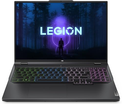 Lenovo Legion Pro 5 16IRX8 - Ordinateur Portable 16'' WQXGA 165Hz (Intel Core i7-13700HX, RAM 32Go, SSD 1To, NVIDIA RTX 4070 8Go, Windows 11 Home) Clavier rétroéclairé AZERTY Français - Gris