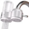 DEKEXI Filtre à eau pour évier, système de filtration d'eau pour robinet de 400 gallons pour eau du robinet, certifié NSF réduisant le chlore et le mauvais goût, corps en métal avec 1 filtre de