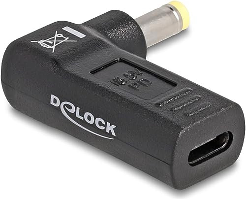 Adapter für Notebook Ladekabel USB Type-C(TM) Buchse zu HP 4,8 x 1,7 mm Stecker 90° gewinkelt