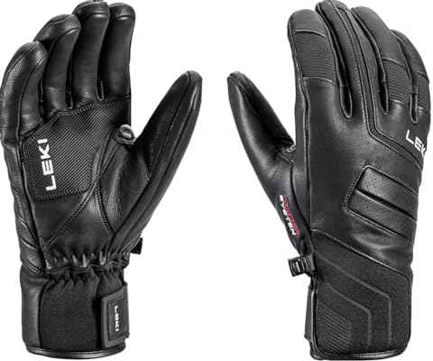LEKI HS Phoenix 3D Skihandschuhe Winterhandschuhe 653802301 Größe 9, Schwarz