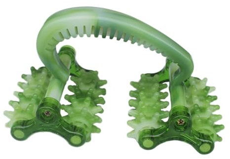 FRCOLOR Massage-roller Mit Massagebällen Für Körper Schultern Beine Hände Akupressur-massagegerät Zur Schmerzlinderung Und Entspannung