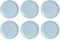 Luminarc Diwali Paradise 6 Plato Postre Opal 25cm Opal Apto Microondas Apto Frigorífico Apilable