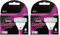 Wilkinson Sword Quattro for Women Sensitive Rasierklingen für Damen Rasierer, 3 St (Packung mit 2)