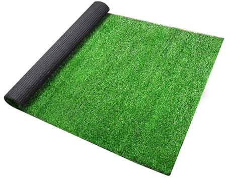 CSSHNL Kunstrasen Kunstrasen Grünland Simulation Gefälschte Moos Rasen Kunstrasen Teppich Pflanze Hof Garten Im Freien Dekor Rasen Gras Matte(0.5x1m)