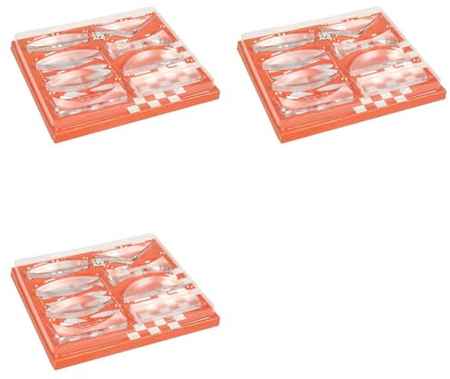 HWIREUIGT Acrylic Optical Experiment Set Triangular Prism Convex Lens Concave Mirror 24 PCS