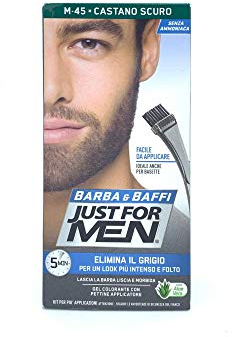 Just For Men Brush-In Color Gel Mustache & Beard Dark Brown M-45