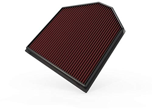 K&N High-Flow Original Lifetime Engine Air Filter: Increase Power: Premium, Washable: Compatible with 2011-2018 BMW: X3, X4, 33-2465