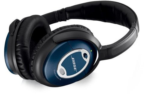 Bose® QuietComfort 15, Cuffie con Riduzione del Rumore Acustico, Edizione Limitata, Colore Blu
