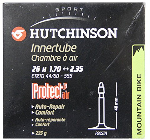 Hutchinson - Schlauch - MTB - Protect‘Air - Selbstreparierend - Integrierte Pannenschutzflüssigkeit - Presta-Ventil - Dicke 0,9 mm