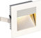 SLV LED Einbauleuchte Frame Curve | Wand- und Deckenleuchte zum Einbau | Eckig, Weiß, 3000K Warmweiß | Stilvolle Wandleuchte, Einbau-Strahler LED Treppen-Beleuchtung, Stufen-Licht, Treppenlicht