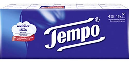 Tempo Taschentücher, 15X10 St