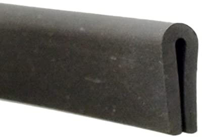 Rubber U-Shape Trim Seal For 1-2mm Edges Priced Per Metre
