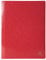 Exacompta 380803B Packung mit 25 Schnellhefter Iderama (aus Karton, praktisch und robust, mit Abstand 80 mm, für DIN A4) 25er Pack rot