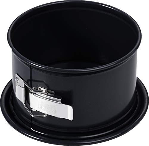 Birkmann, Premium Baking, Springform Ø 18 cm mit 12 cm hohen Rand, runde, auslaufsichere Form, aus Emaille, beste Antihaftbeschichtung, mit Edelstahlverschluss, PFOA-frei, 882133