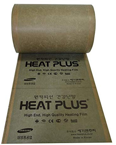 Mi-Heat 900Watt/m² 0,3x2,5m Heizfolie Heizung für Projekte in der Industrie