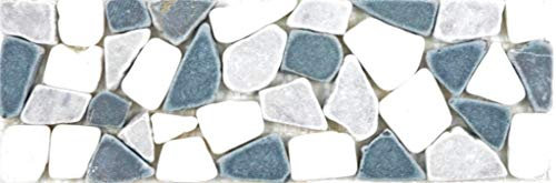 Marmor Bordüre Bordüre Ciot grau weiß schwarz Wand Boden Küche Dusche Bad