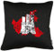 TShirt-People Hamburg Hansestadt Bundesland Kissen mit Füllung 40x40cm