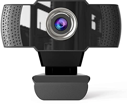 SUNKONG 1080p HD Webcam mit Mikrofon, Externe USB-Computer-Kamera für PC, Laptop, Desktop, Mac, Video, Konferenzen, Skype, Xbox One, YouTube, OBS