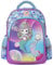 Schulrucksack für Mädchen und Jungen, groß, 40 cm, lässig, Cartoon-Rucksack, Meerjungfrau-Pailletten, Cartoon