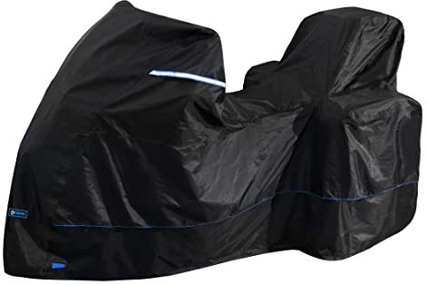 FENRIR 420D 228,6 cm Motorradabdeckung, wasserdicht, Outdoor-Aufbewahrung für BMW R1300GS R1250GS KTM 1290Super Adventure Honda Africa Twin Yamaha Super Tenere Tracer Suzuki VStrom Kawasaki Versys