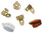 Planet Waves National Brass Fingerpick Bundle - 6er Pack NP2B7T8W-06 schwarz Medium/Large, 6 Picks