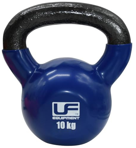 Urban Fitness Cast Iron Kettlebell Workout Home Gym Weights (10kg)